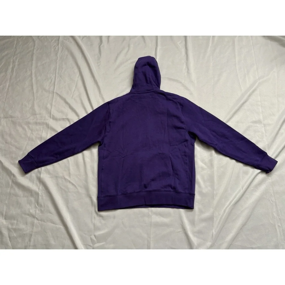 NEW Nike Los Angeles Lakers Pullover Hoodie LA Lakers Purple Fleece Men's Large